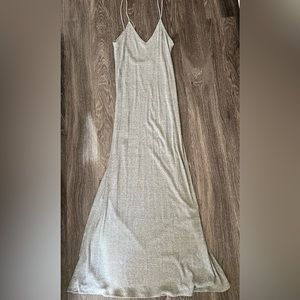 NEW Grey Chaser Maxi Dress with swoop back XS